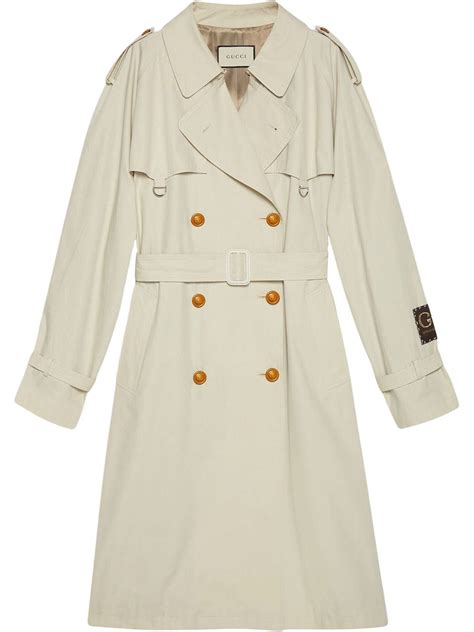 gucci green trench coat|gucci women's pea coat.